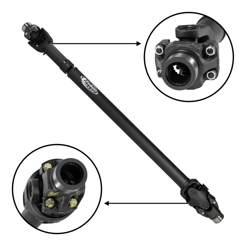 Jeep JL Driveshaft - Front - Yukon Gear & Axle - Performance with 1310-1410 U-Joints - `18-`27